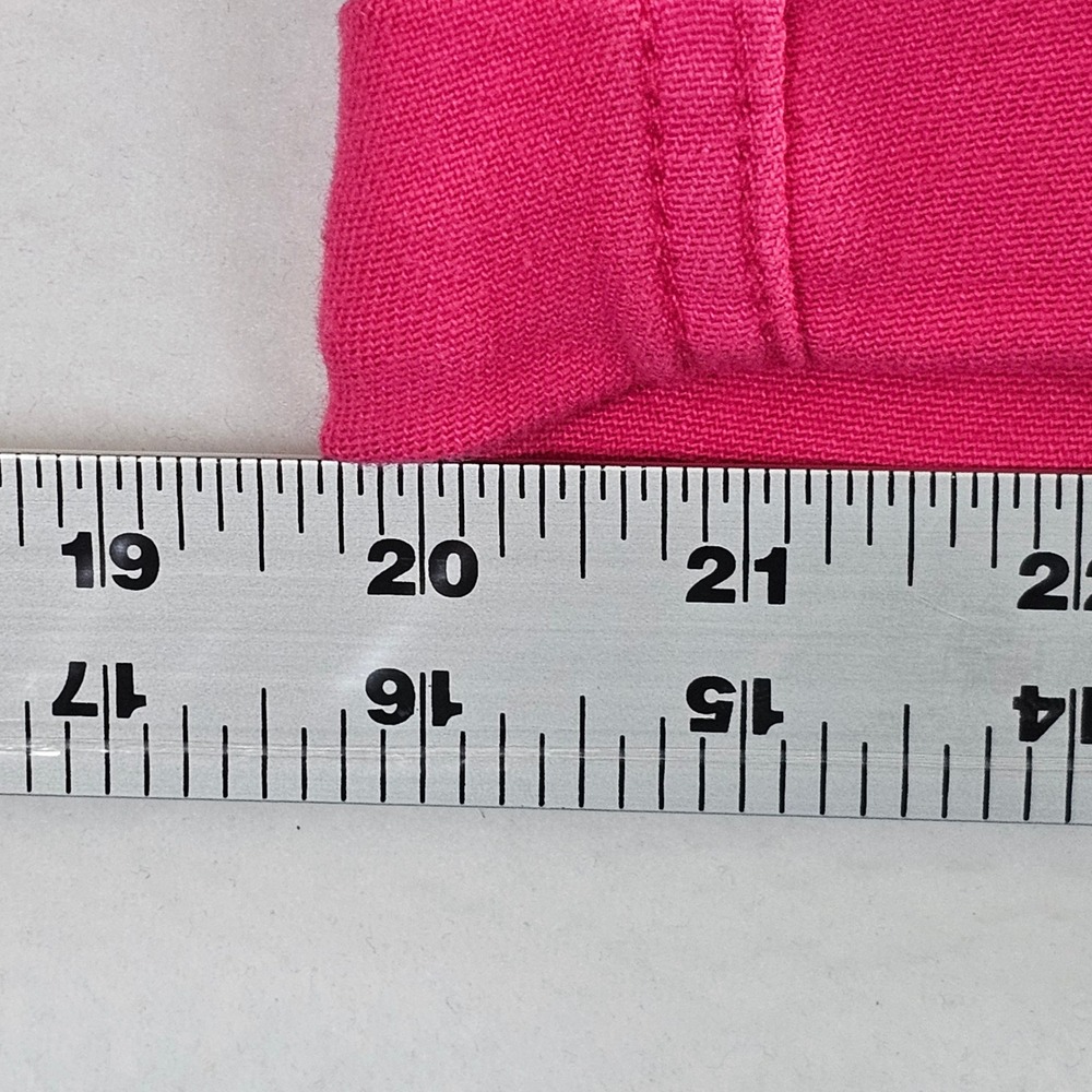 Eloquii Denim Hot Pink High Rise Cuffed Jean Shorts Womens Size 16 NEW - Picture 7 of 11